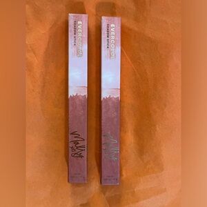 Mally Evercolor Shadow Stick Eyeshadow Storm Shimmer & Bliss Shimmer NIB $50